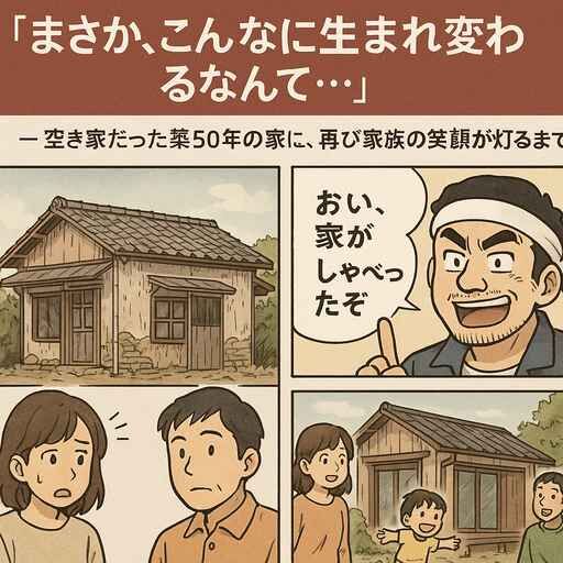 築50年、家の声を聴いてみた