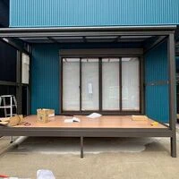 画像14067：名古屋市名東区　後方支持カーポートでつくる、出入りしやすい駐車スペース