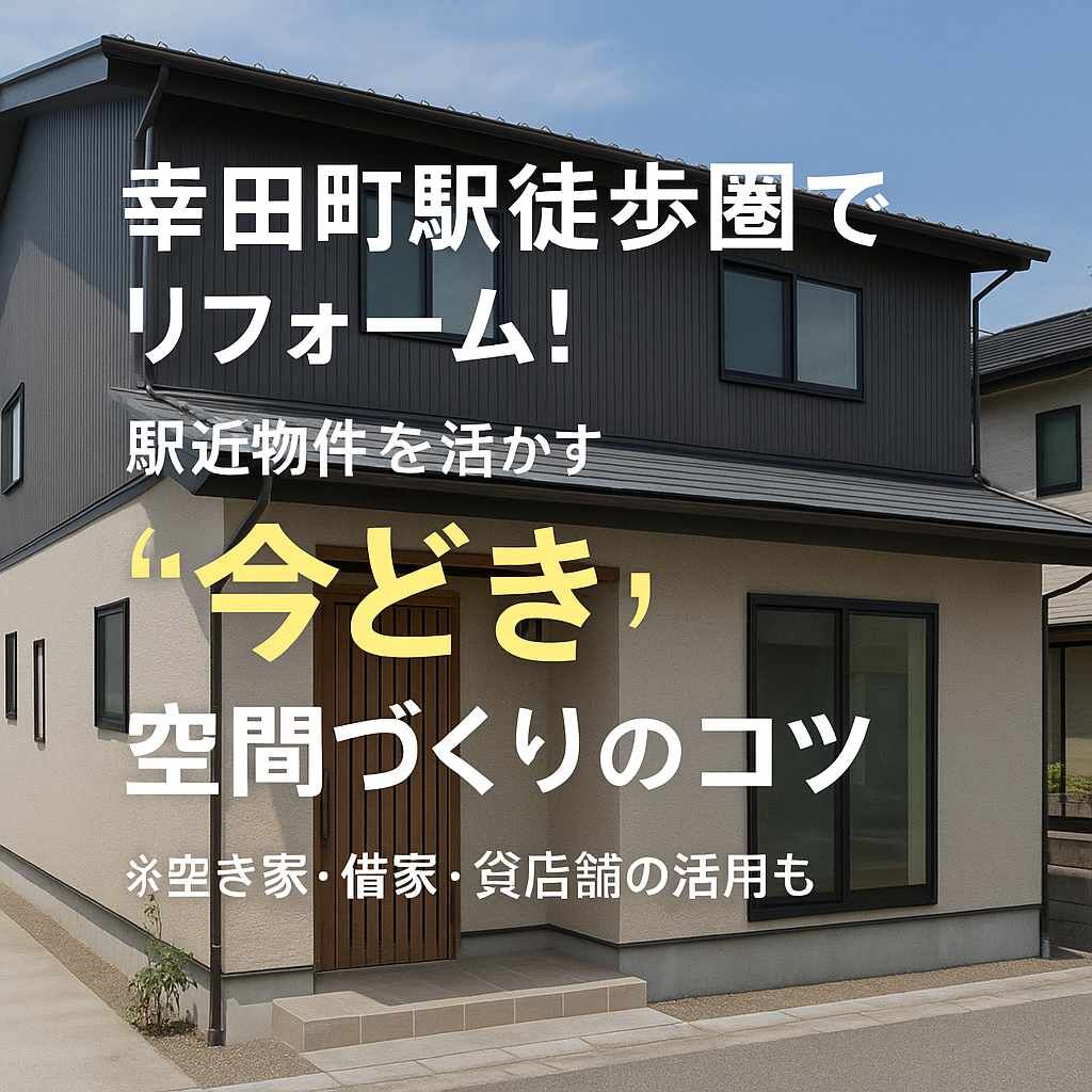   幸田駅周辺でリフォーム    