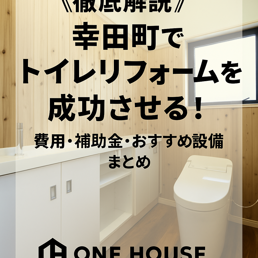 【徹底解説】幸田町でトイレリフォームを成功させる！費用・おすすめ設備まとめ