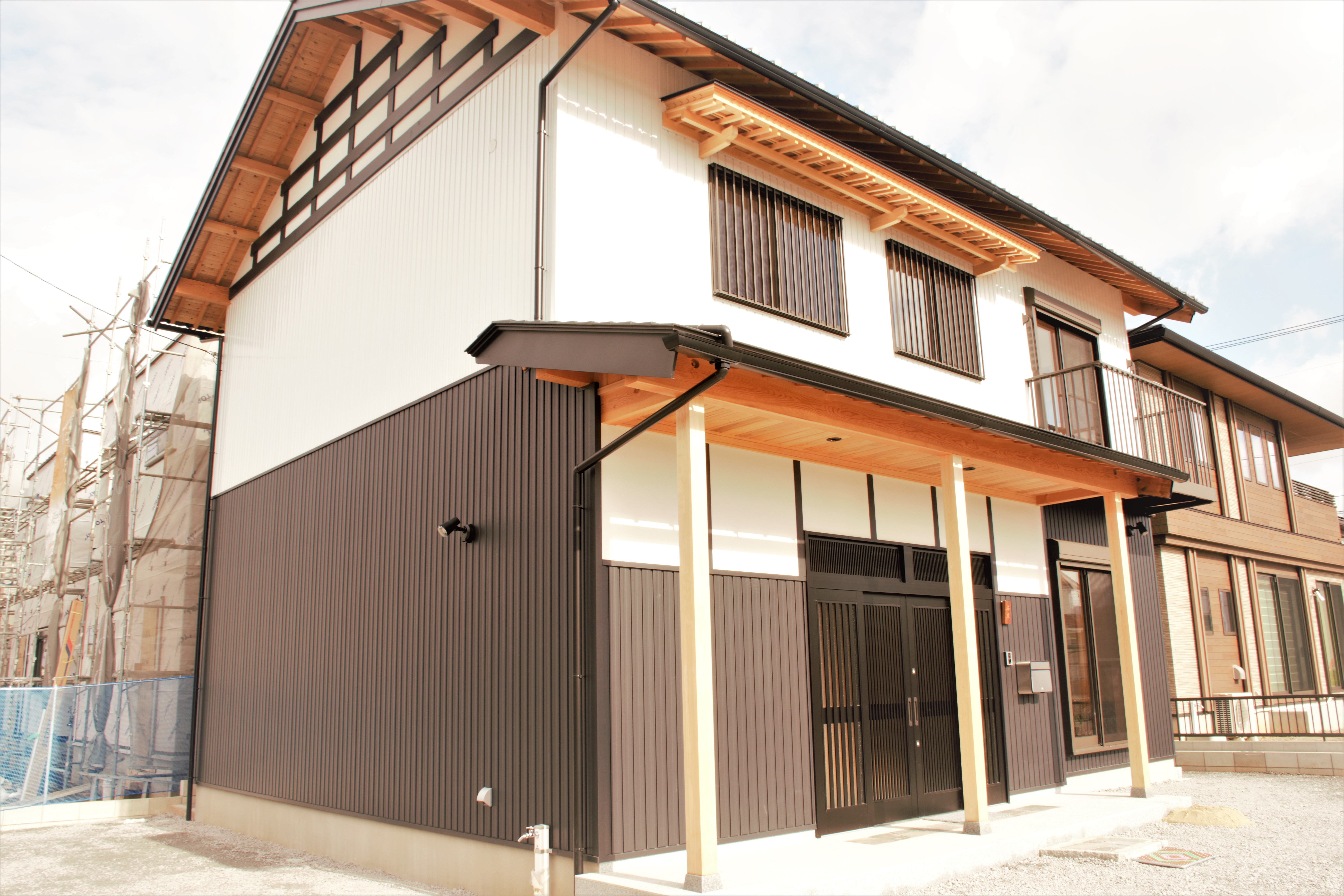 愛知県額田郡幸田町 幸田町 古民家風 和風 新築住宅 木の家 One House