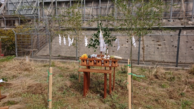 N様邸地鎮祭。 画像