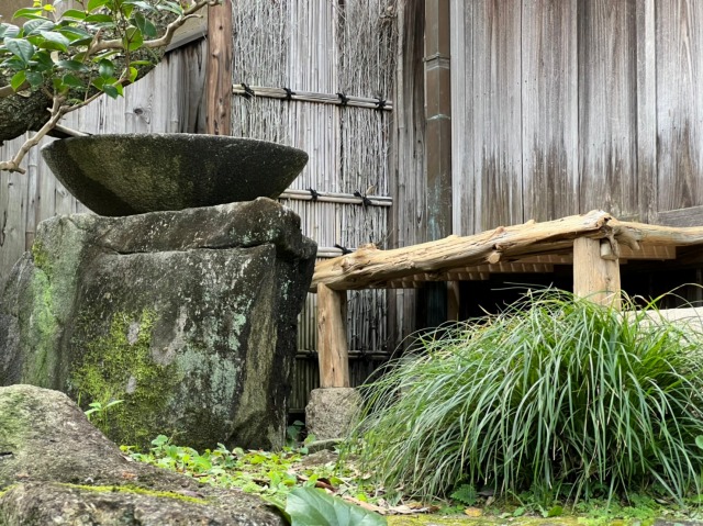 M様　濡れ縁ベンチ　庭園 画像