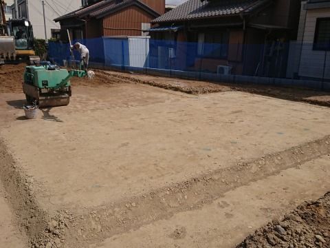 蒲郡市　N様邸現場状況　基礎工事 アイキャッチ画像